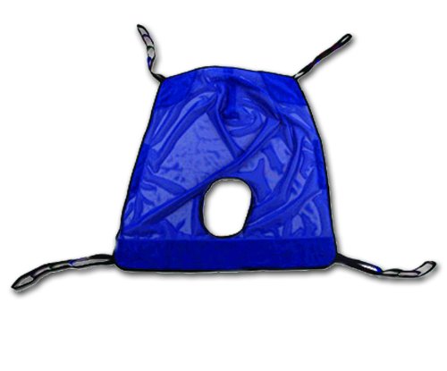 Invacare Reliant Full Body Sling with Commode Opening for Patient Lifts, Mesh Fabric, XX-Large, R141