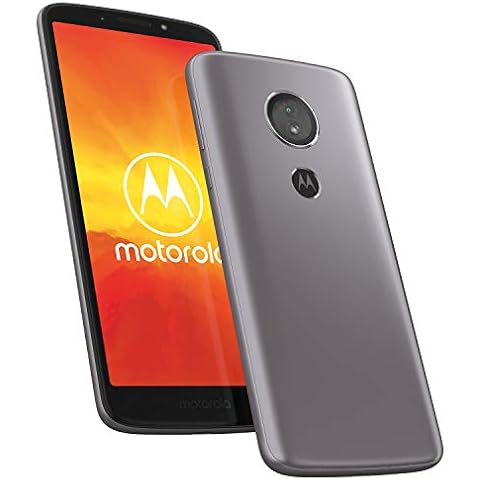 Motorola Moto e5 14,48 cm HD+ Smartphone grau Cover