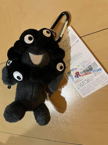 みゃくみゃく 黒 お座り カラビナのサムネイル