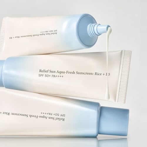 Image of Beauty of Relief Sun Aqua-Fresh Rice + B5, SPF 50+ PA++++ Sunscreen, Moisturizing & Calming Formula, Korean Skincare, 50ml