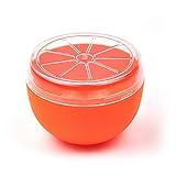 Photo Gallery mednkoku saver a forma di frutta a forma di cibo riutilizzabile contenitore arancione più croccante con coperchio Photo Gallery mednkoku saver a forma di frutta a forma di cibo riutilizzabile contenitore arancione più croccante con coperchio