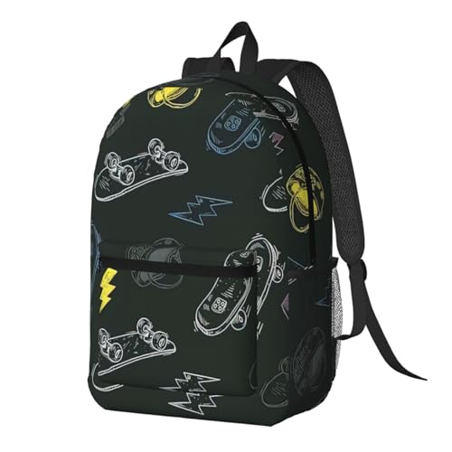 Sac à dos de voyage portable multi-poches avec grand volume de rangement
