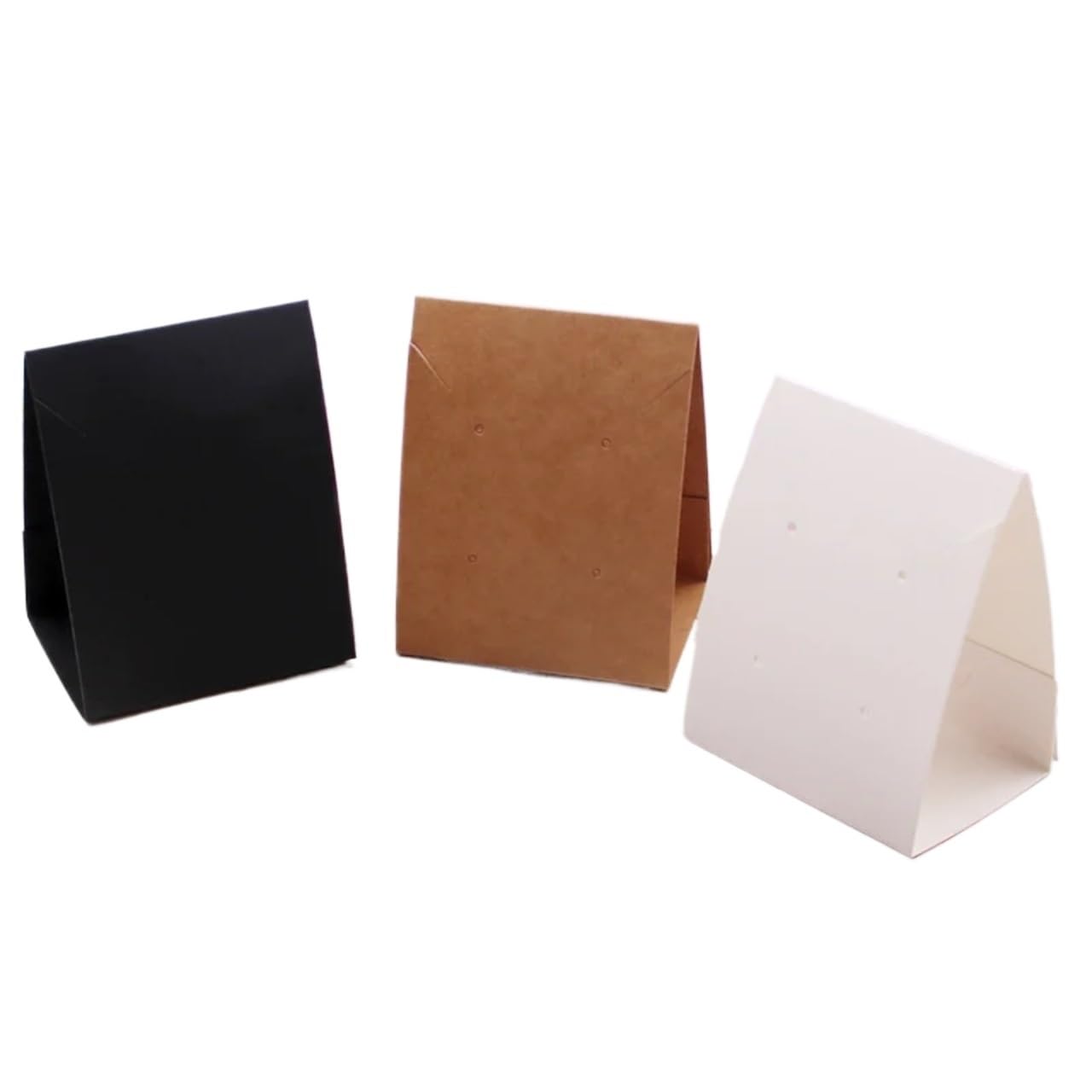 FDzkrtvm Earrings Necklace Display Cards, Paper Earring Cards 150pcs Multicolor Jewelry Display Holder Packing Tag(Mixed)