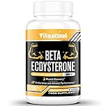Beta Ecdysterone Supplement 1200mg | Increases Lean Muscle Mass, Exercise Performance, Strength and Protein Synthesis, 98% Maximum Purity Formulated for Enhanced Absorption (60 Count (Pack of 1))