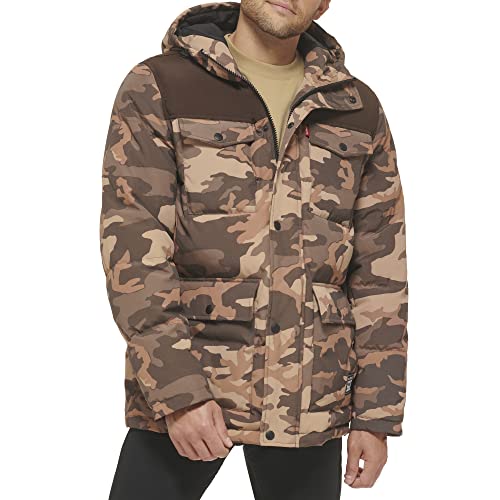 Image of Levi's Men's Arctic Cloth Quilted Performance Parka