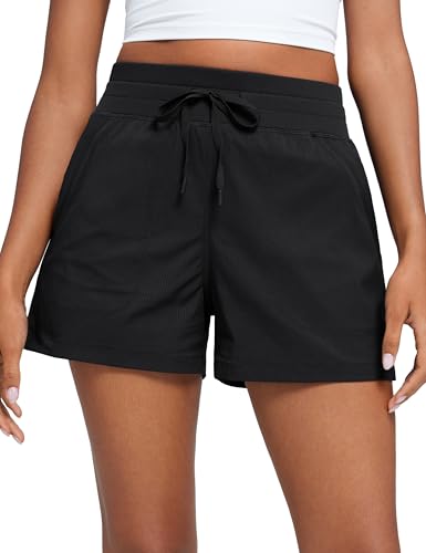 CRZ YOGA Lightweight Casual Shorts for Women 3.5