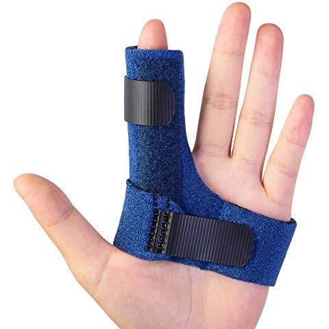 Sumifun Finger Splint and Gel Sleeves Cover