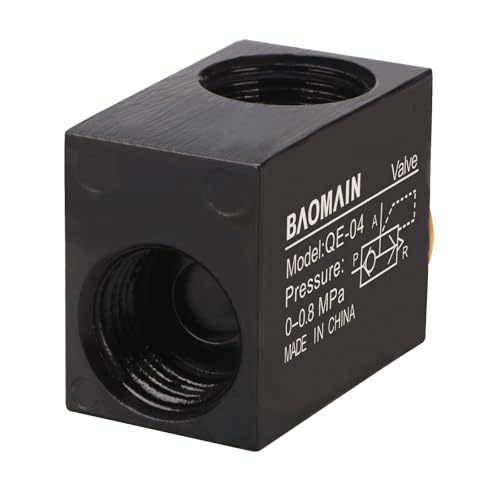 Image of Baomain Pneumatic One Way Quick Exhaust Valve QE-04 1 /2PT Inlet Port