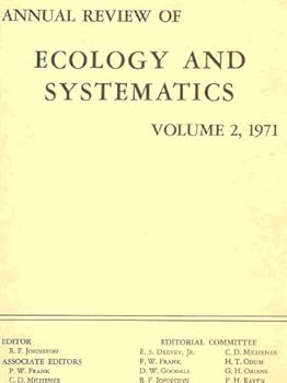Annual Review of Ecology and Systematics, Volume 2 - Book #2 of the Annual Review of Ecology and Systematics