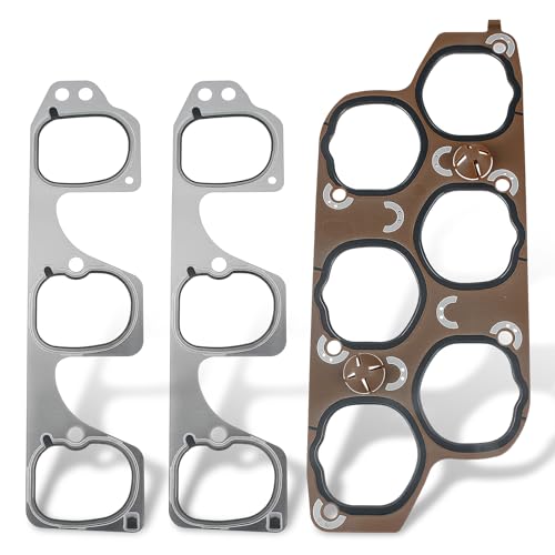 GoaMotors Engine Upper & Lower Intake Gaskets Set Fit for