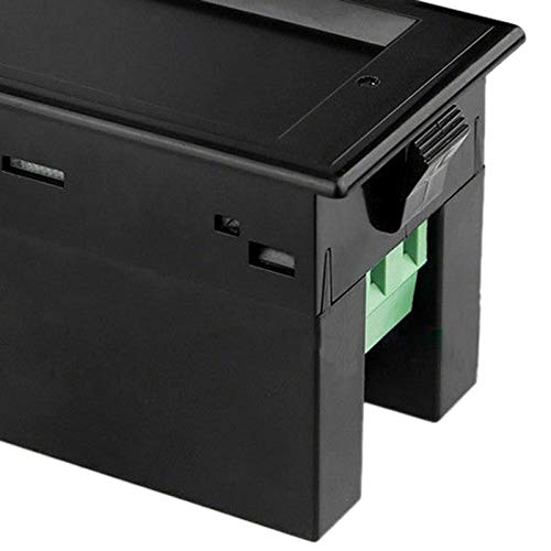 Lizusidtsy 6 in 1 AC Monitor D69-2058 AC Digital Voltage and Current Power Frequency Factor Electricity Meter Multi-Function Power Monitor, Black