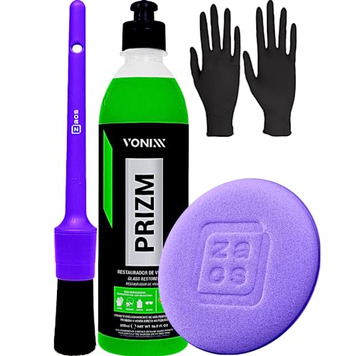 Removedor de chuva Ácida Prizm Vonixx Pincel detalhamento Externo nmr 14 Aplicador de espuma Zacs Pa