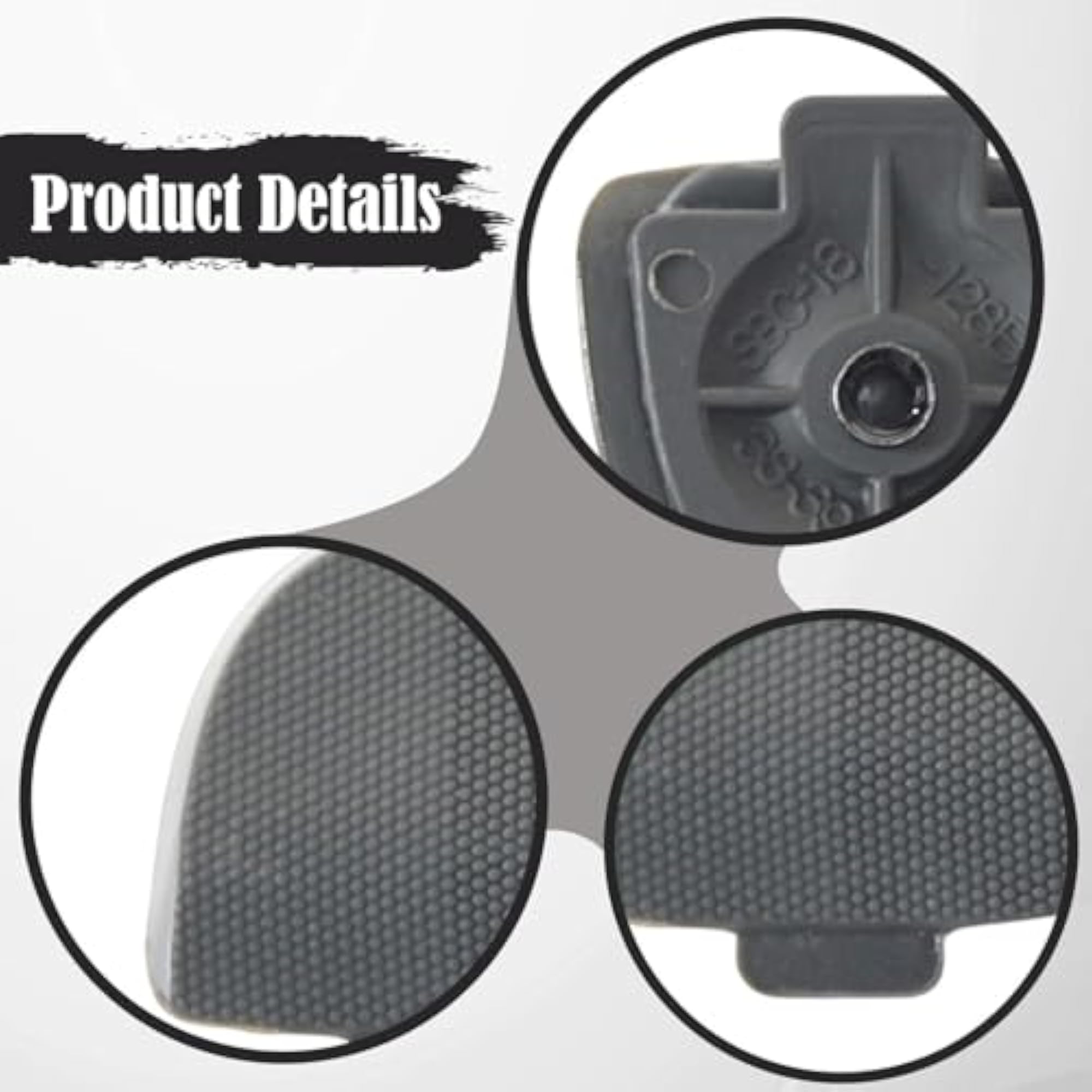 Cycling Shoe Heel Replacement Set for EU Size 48 to 49