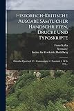  Historisch-kritische Ausgabe Sämtlicher Handschriften, Drucke Und Typoskripte: Oxforder Quartheft 17 + Commentary + 1 Facsimile + 1 Cd-rom...