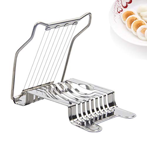 Egg Slicers Stainless Steel Wire Egg Cutter For Egg Mushroom Tomato Strawberry Fruit Garnish Slicer
