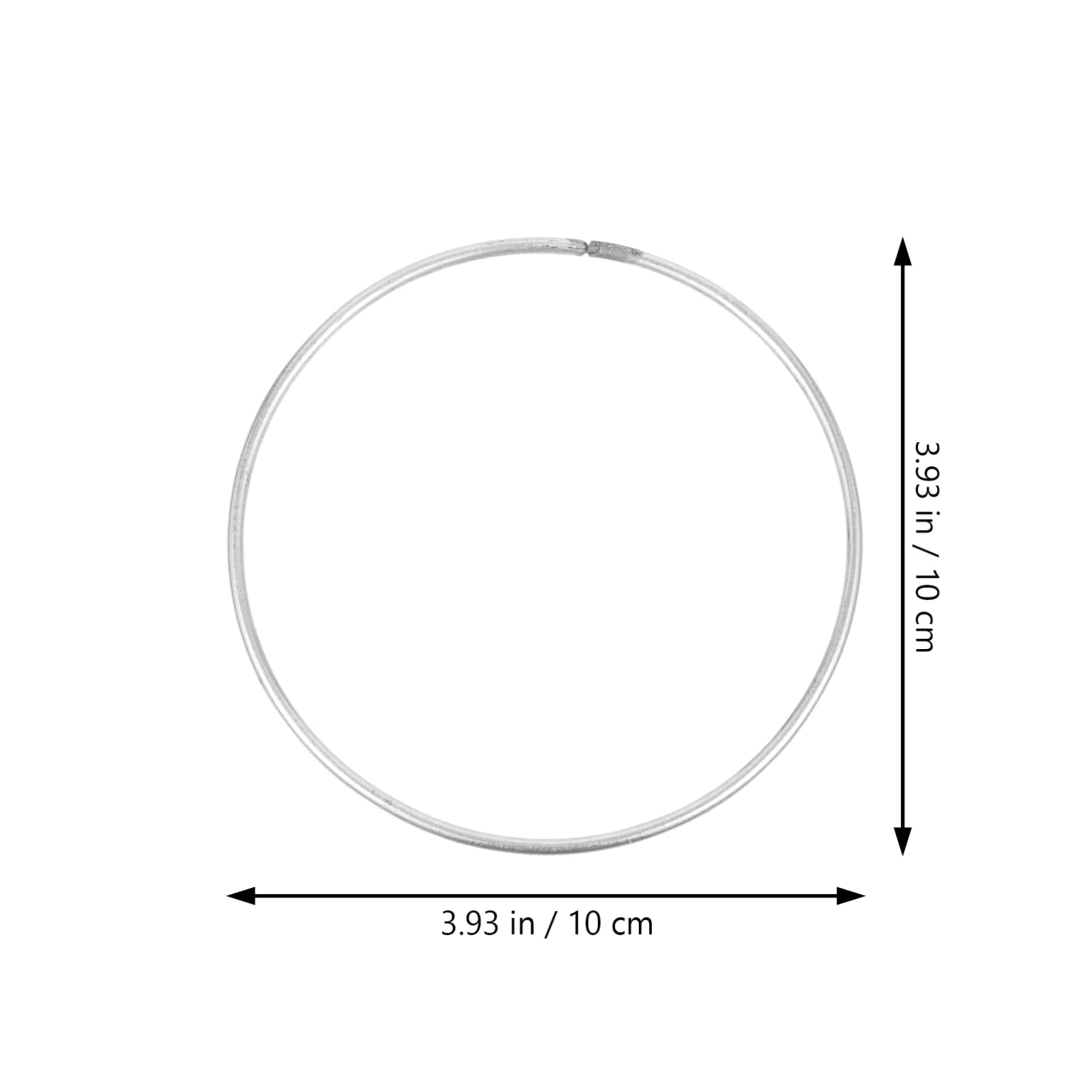 VILLCASE 30pcs Dream Catcher Metal for Crafts Unfinished for Handmade Decorations Sturdy Frame for Dream Catchers Garlands and Plant Hooks for Creative Projects