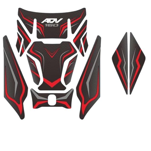 Protection réservoir moto en carbone brasé souple pour Honda ADV160 2023