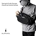 ALPAKA Metro Crossbody Right Shoulder 7.5L - Crossbody Bag Men,Sling Backpack - Fits 11