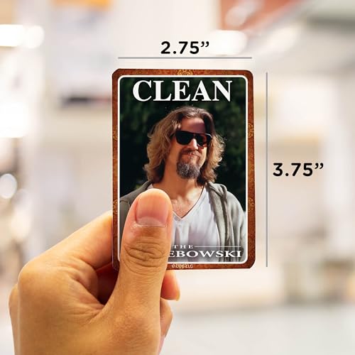 Imán para lavavajillas Big Lebowski de doble cara miniatura 3