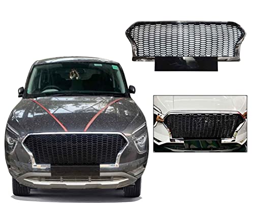Image of CAR SAAZ RS Style Front Grill Compatible with Creta Type 3(2020-2023)