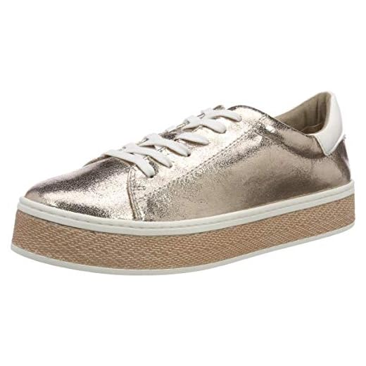 CAOLATOR. Verstellbar Knöchel Fußkettchen Armband Muschel Seestern Baum Mädchen Knöchelkette Barfuß Strand Fußkette FußSchmuck für Damen 4 s.Oliver Damen 5-5-23626-22 594 Sneaker, Rose Gold, 40