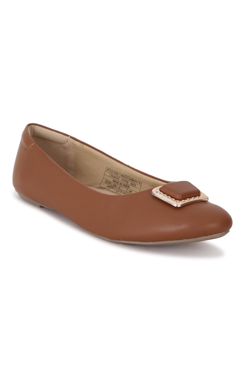 Van Heusen Women Brown Ballerinas (B0D87G8VW6) Amazon Price History, Amazon Price Tracker