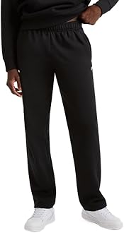 Men's Sweatpants, Fleece, Open-bottom Sweatpants for Men (Reg. Or Big & Tall)