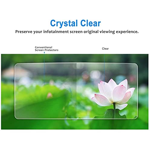 Image of LF Car Accessories Navigation or Music System Touch Screen Guard for Hyundai Alcazar Prestige (Clear)