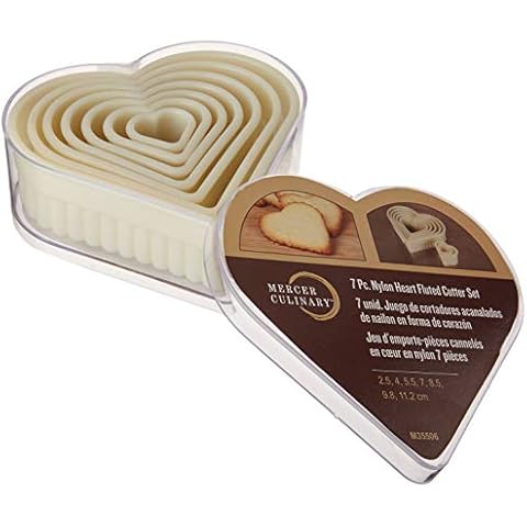 Mercer Culinary Heart Fluted Cutter Set Cover