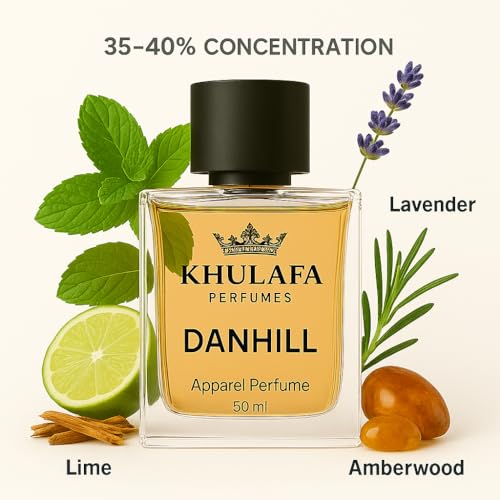 Image of Danhill Inspired Perfume | Masculine Fragrance with Fresh Woods, Leather & Spicy Notes | Long-Lasting Scent | 100% Scent Match | Gift for Men | Ideal for Office & Special Event| 50ML