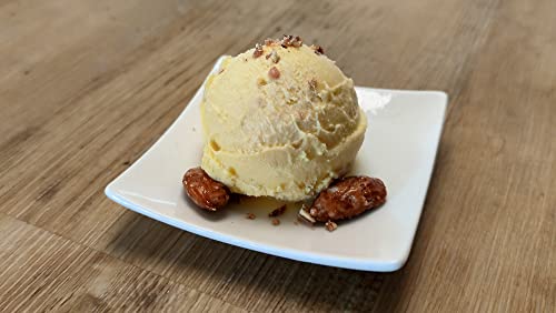 Gebrannte Mandeln Eispaste Variegatos Eis Desserts Pralinen Zum Verfeinern von lecker Eis Getränke Kuchen Kekse Tortencremes Eiscremes Inhalt 250 g – Bild 7