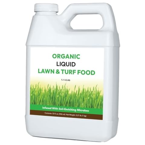 Organic Liquid Lawn & Turf Food (32oz, Mixes to 32 Gallons) Cover
