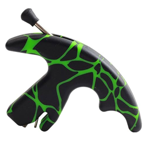 CORHAD Compound Bow Archery Release Aid Finger Protector Sturdy Plastic Grip Adjustable Trigger for Target Shooting and Hunting