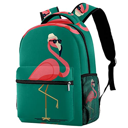 Sac à dos motif cerf pour femme grande capacité et bandoulière multicolore
