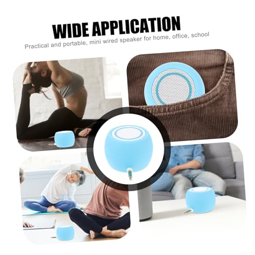 Altavoz enchufable de 2 canales con acabado mate y batería de 350mAh para PC 6