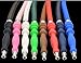 Hookah Hose Shisha Washable Soft Touch Rubber Handle Metal Alloy Tip Leather Wrapped 72'' Shisha Hookah Hose Perfect Fit All Hookah Set