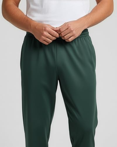Image of Real Essentials 3 Pack: Men's Active Athletic Casual Jogger Sweatpants with Pockets