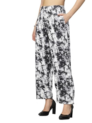 Image of UZARUS Women's Relax Fit Trouser 2 Pockets Baggy Pants
