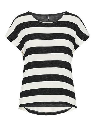 VERO MODA VMWIDE Stripe S/L TOP GA JRS NOOS