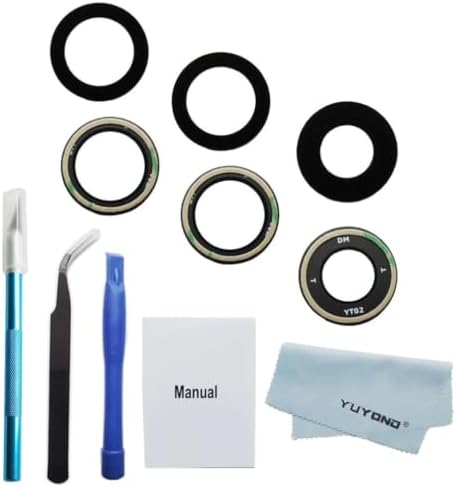 3pcs OEM Original Rear Camera Glass Lens Replacement for Samsung Galaxy Z Fold 5 with Repair Tools Kit image 4
