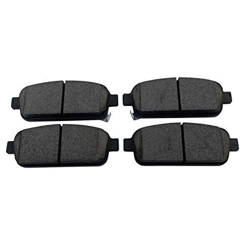 Image of TRQ Rear Brake Pad and Rotor Set Ceramic Calipers Compatible with 2014-2015 Chevrolet Cruze
