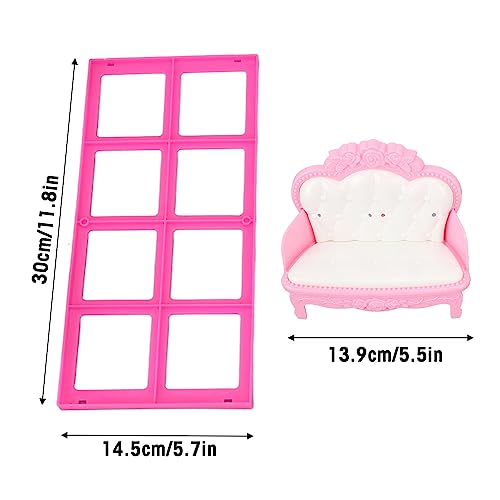 Casa de bonecas conjunto de banheiro mini conjunto de móveis de casa 1/12 casa de bonecas mini alta