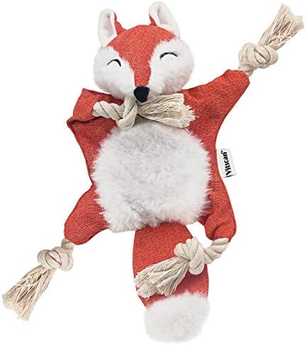 squirrel rope dog toy