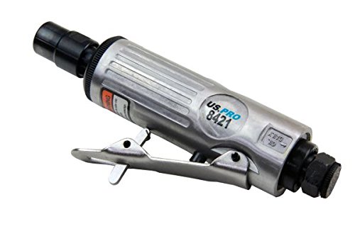 US PRO 1/4 6mm Air Die Grinder Compact Lightweight B8421