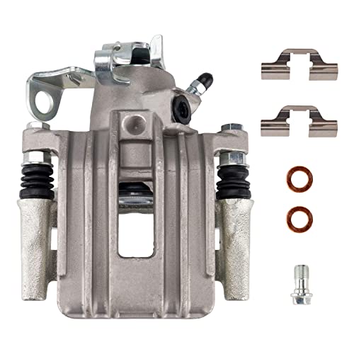 Image of KAX Disc Brake Caliper Assembly Fit for Volkswagen Jetta 2000-2005, Audi TT Quattro 2000-2006, Rear Right Passenger Side, 19B2574