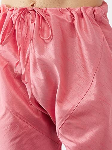 Image of Mother VM Mens Silk Blend Pyjama - Stylish Lounge Wear for Relaxation and Sleep | Regular Premium Cotton, Elastic Waist, and Classic Design for Ultimate Comfort