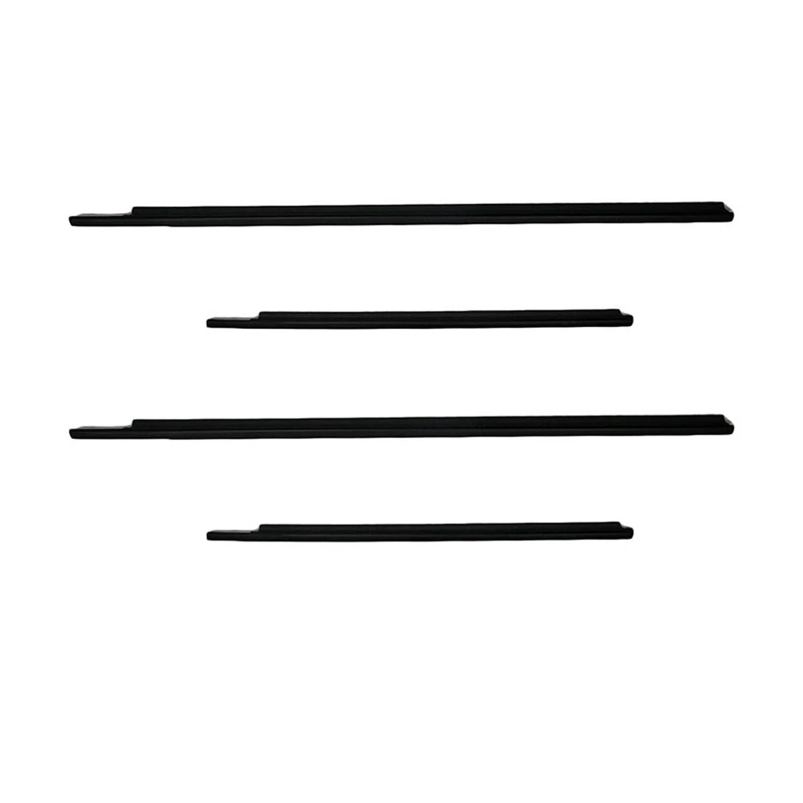 Watjcse For Vios 08-13 Car Side Windows Weatherstrip Window Seal Sealant Strip Window Moulding Trim Compatible With Toyota Vios 02-07 08-13 14-18(For Vios 08-13)