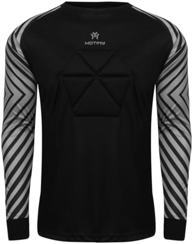 Soccer Goalie Jersey for Adult & Youth, Long Sleeve Goalkeeper Sh...