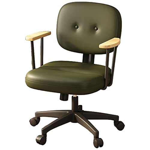 Chaise d'ordinateur ergonomique réglable en hauteur YZCIS vert vert
