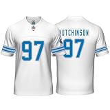 Aidan Hutchinson Jersey Mens/Women/Youth Football Stitched T-Shirt for Sports Fan White No Brand/Logos